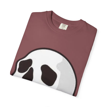 Skull & Palm Trees T-shirt, Unisex Summer Tee, Casual Streetwear, Beach Vibes Clothing