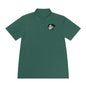Men's Sport Polo Shirt with Skull and Palm Trees - Beach Vibes, Casual Wear, Gift for Him, Summer Style, Trendy Attire