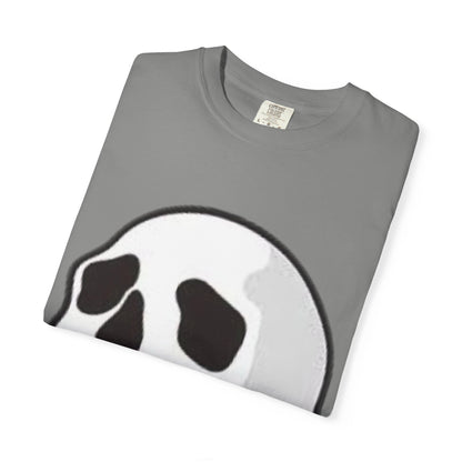Skull & Palm Trees T-shirt, Unisex Summer Tee, Casual Streetwear, Beach Vibes Clothing