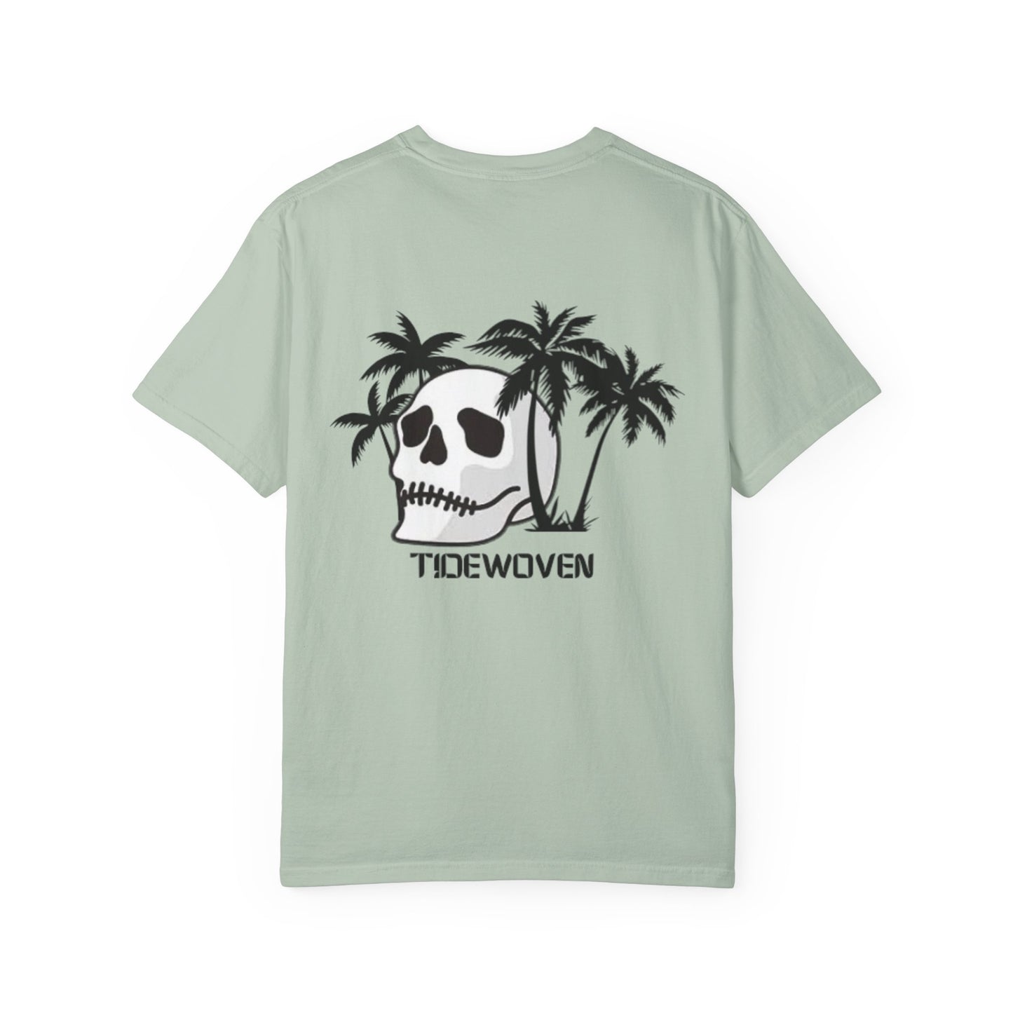 Skull & Palm Trees T-shirt, Unisex Summer Tee, Casual Streetwear, Beach Vibes Clothing