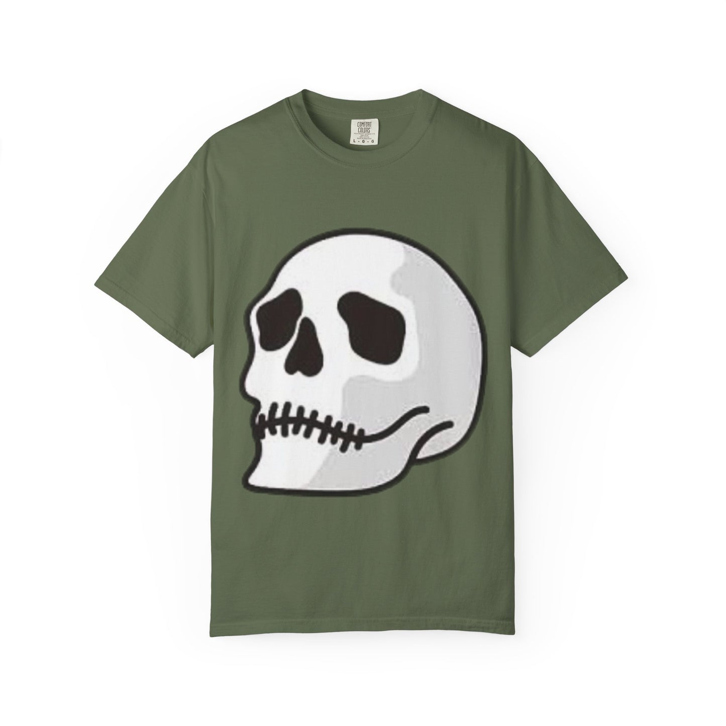 Skull & Palm Trees T-shirt, Unisex Summer Tee, Casual Streetwear, Beach Vibes Clothing