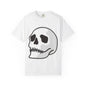 Skull & Palm Trees T-shirt, Unisex Summer Tee, Casual Streetwear, Beach Vibes Clothing