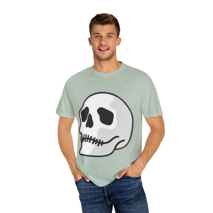 Skull & Palm Trees T-shirt, Unisex Summer Tee, Casual Streetwear, Beach Vibes Clothing