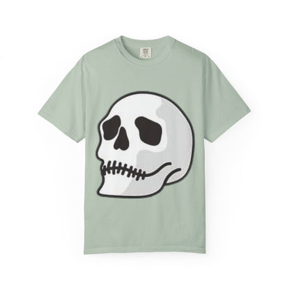 Skull & Palm Trees T-shirt, Unisex Summer Tee, Casual Streetwear, Beach Vibes Clothing