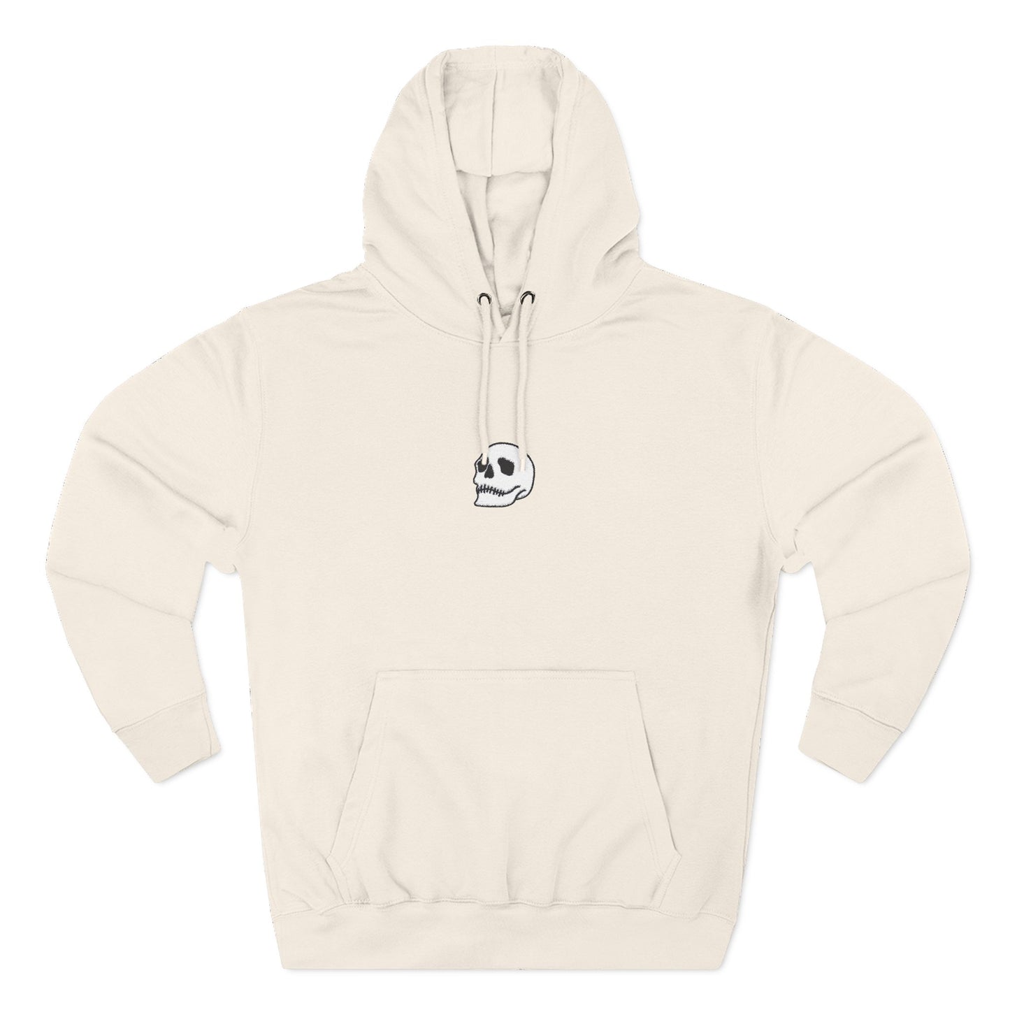 Three-Panel Fleece Hoodie