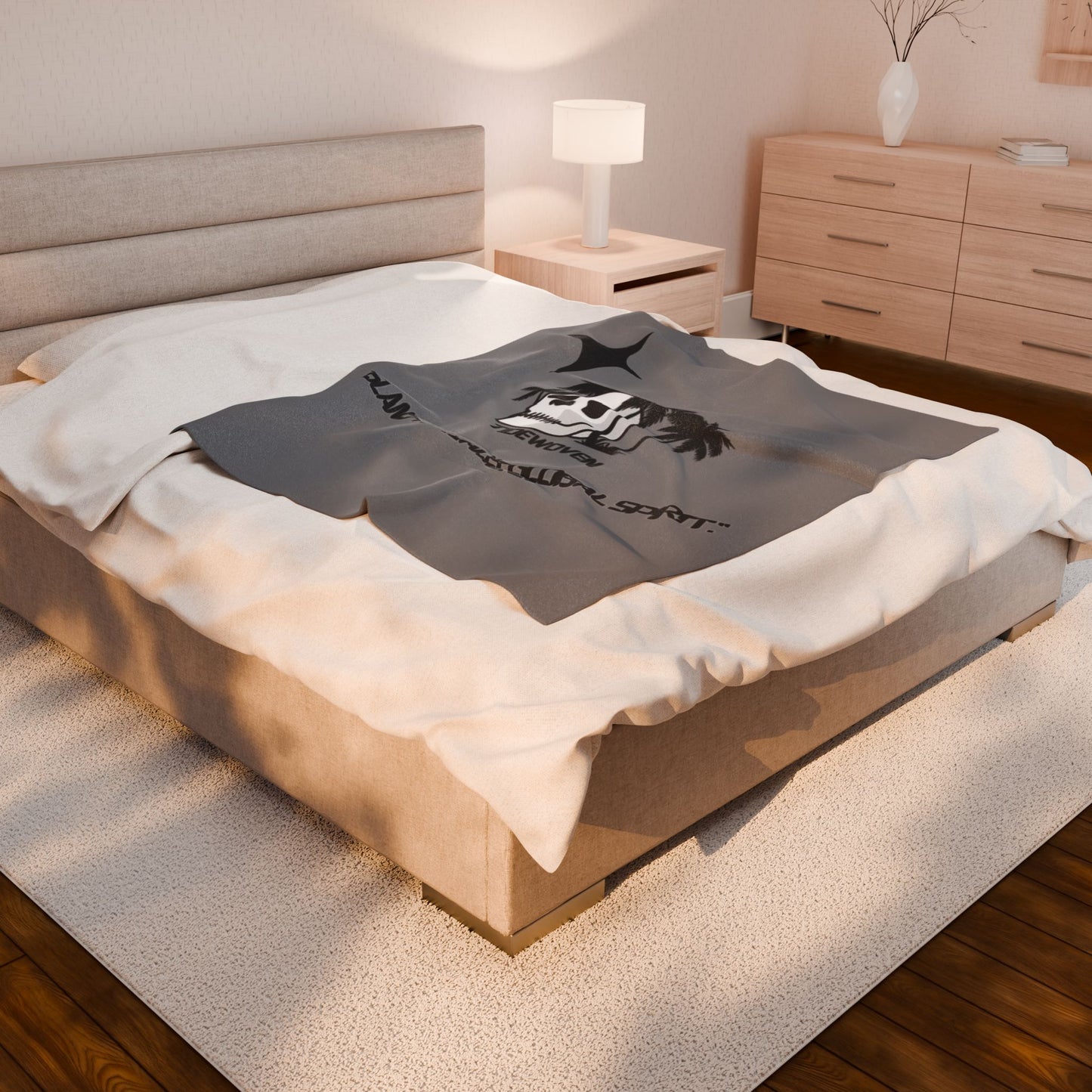 Chic Velveteen Plush Blanket with Tropical Skull Design - Cozy Gifts for Beach Lovers, Unique Home Decor, Chill Vibes, Perfect for [...]