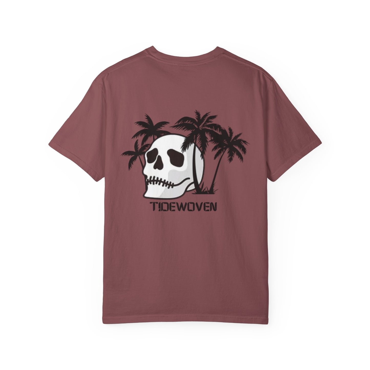 Skull & Palm Trees T-shirt, Unisex Summer Tee, Casual Streetwear, Beach Vibes Clothing