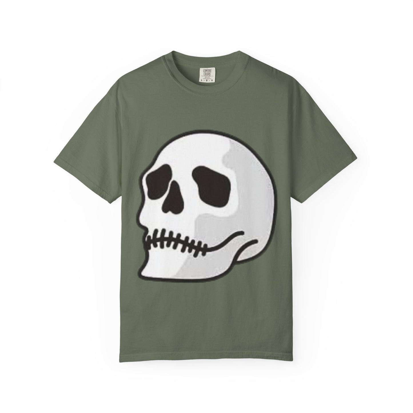Skull & Palm Trees T-shirt, Unisex Summer Tee, Casual Streetwear, Beach Vibes Clothing