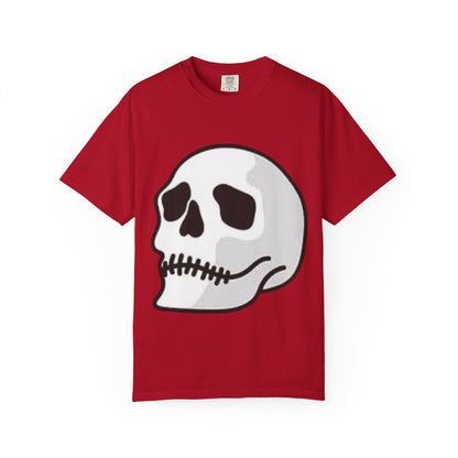 Skull & Palm Trees T-shirt, Unisex Summer Tee, Casual Streetwear, Beach Vibes Clothing