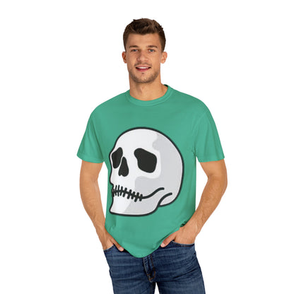 Skull & Palm Trees T-shirt, Unisex Summer Tee, Casual Streetwear, Beach Vibes Clothing