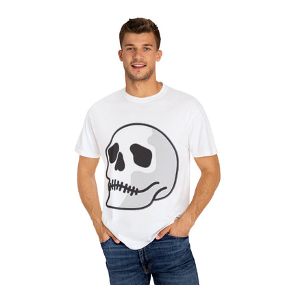 Skull & Palm Trees T-shirt, Unisex Summer Tee, Casual Streetwear, Beach Vibes Clothing
