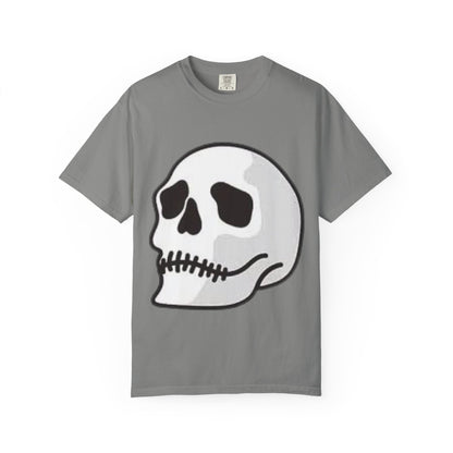 Skull & Palm Trees T-shirt, Unisex Summer Tee, Casual Streetwear, Beach Vibes Clothing