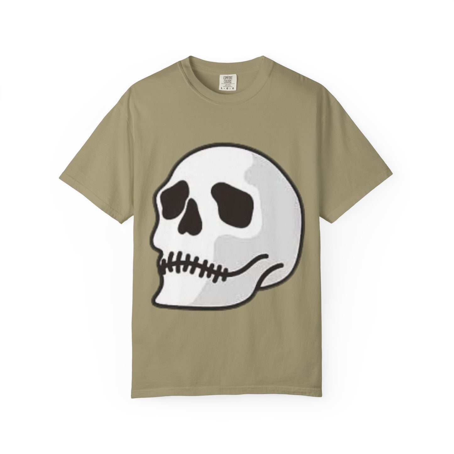 Skull & Palm Trees T-shirt, Unisex Summer Tee, Casual Streetwear, Beach Vibes Clothing