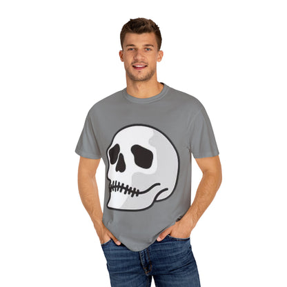 Skull & Palm Trees T-shirt, Unisex Summer Tee, Casual Streetwear, Beach Vibes Clothing
