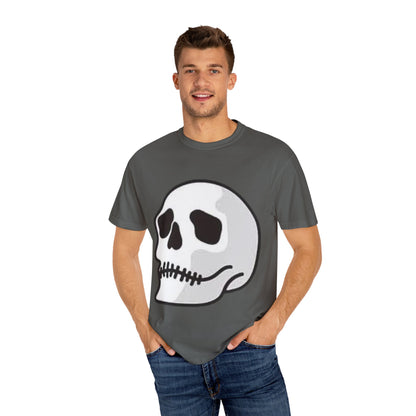 Skull & Palm Trees T-shirt, Unisex Summer Tee, Casual Streetwear, Beach Vibes Clothing