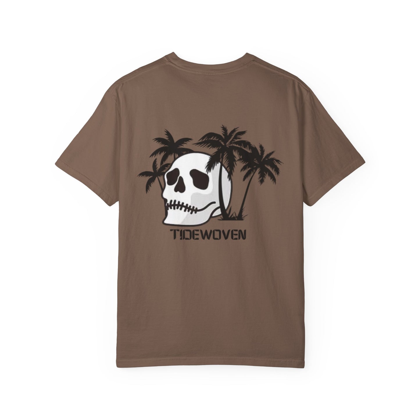 Skull & Palm Trees T-shirt, Unisex Summer Tee, Casual Streetwear, Beach Vibes Clothing