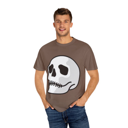 Skull & Palm Trees T-shirt, Unisex Summer Tee, Casual Streetwear, Beach Vibes Clothing