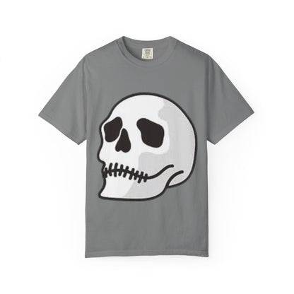 Skull & Palm Trees T-shirt, Unisex Summer Tee, Casual Streetwear, Beach Vibes Clothing