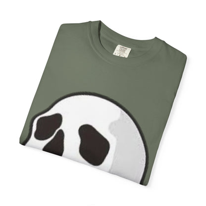 Skull & Palm Trees T-shirt, Unisex Summer Tee, Casual Streetwear, Beach Vibes Clothing