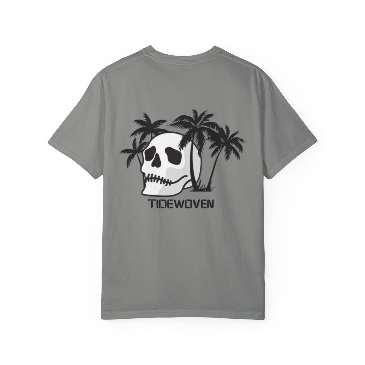 Skull & Palm Trees T-shirt, Unisex Summer Tee, Casual Streetwear, Beach Vibes Clothing